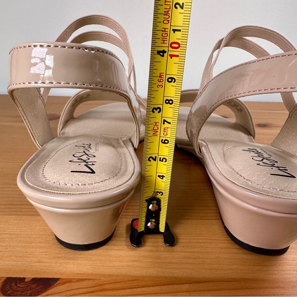 Life Stride | Women's Tan Sandals | Wedge Sandal - Picture 6 of 6